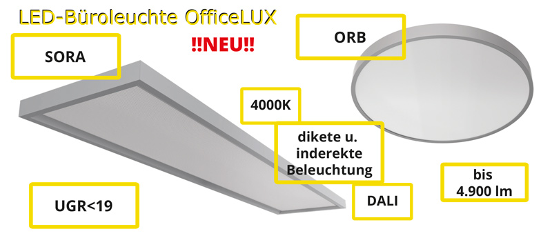 LED-Büroleuchte OfficeLUX