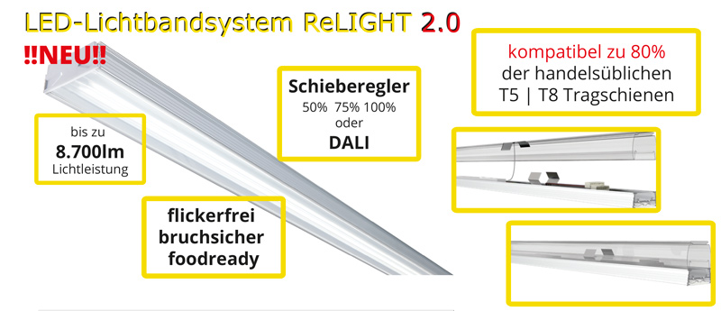 LED-Lichtbandsystem Relight