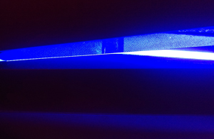 LED-Röhre blau